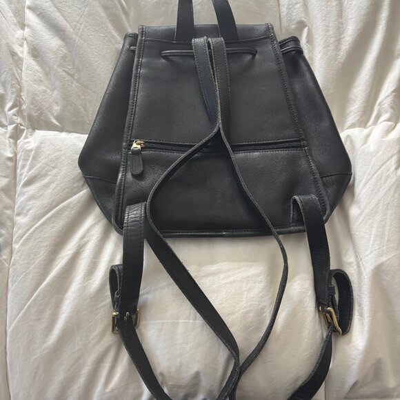 Vintage Coach Leather Mini Backpack